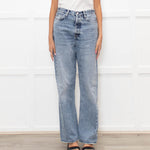 Frame Le Slouch Blue Denim Jeans