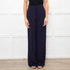 See By Chloe Navy Blue Wide Leg Trousers