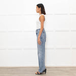 Frame Le Slouch Blue Denim Jeans