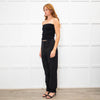 JW Anderson Black Wool Cuff Hem Trousers