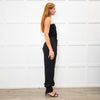 JW Anderson Black Wool Cuff Hem Trousers