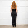 JW Anderson Black Wool Cuff Hem Trousers