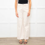 Bimba Y Lola Cream Culotte Fit Jeans