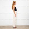Bimba Y Lola Cream Culotte Fit Jeans