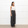 Ami Paris Grey Wool Mix Jogger Style Trousers