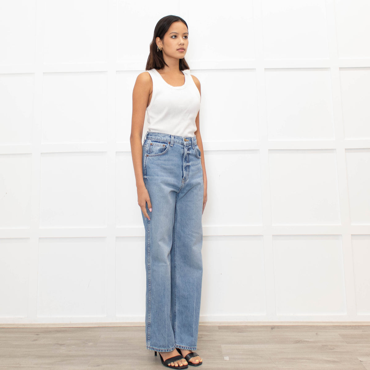 B Sides Blue Denim Relaxed Jeans