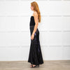 Me + Em Black Sequinned Maxi Skirt