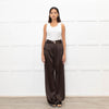 Nanushka Brown Flowy High Waisted Trousers