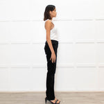 Lauren Ralph Lauren Black Needle Cord Trousers