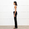 Lauren Ralph Lauren Black Needle Cord Trousers