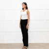 Lauren Ralph Lauren Black Needle Cord Trousers