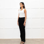 Lauren Ralph Lauren Black Needle Cord Trousers