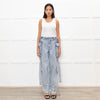 Stella Nova Blue Acid Washed Cargo Jeans