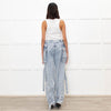 Stella Nova Blue Acid Washed Cargo Jeans