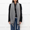 Malene Birger Grey Wool Scarf