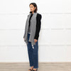 Malene Birger Grey Wool Scarf