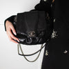 Chanel Black Bubble Messenger Bag