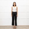 Just Cavalli Black Satin Glitter Logo Detail Trouser Suit