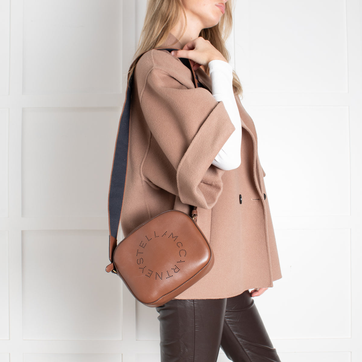 Stella McCartney Brown Cross Body Bag