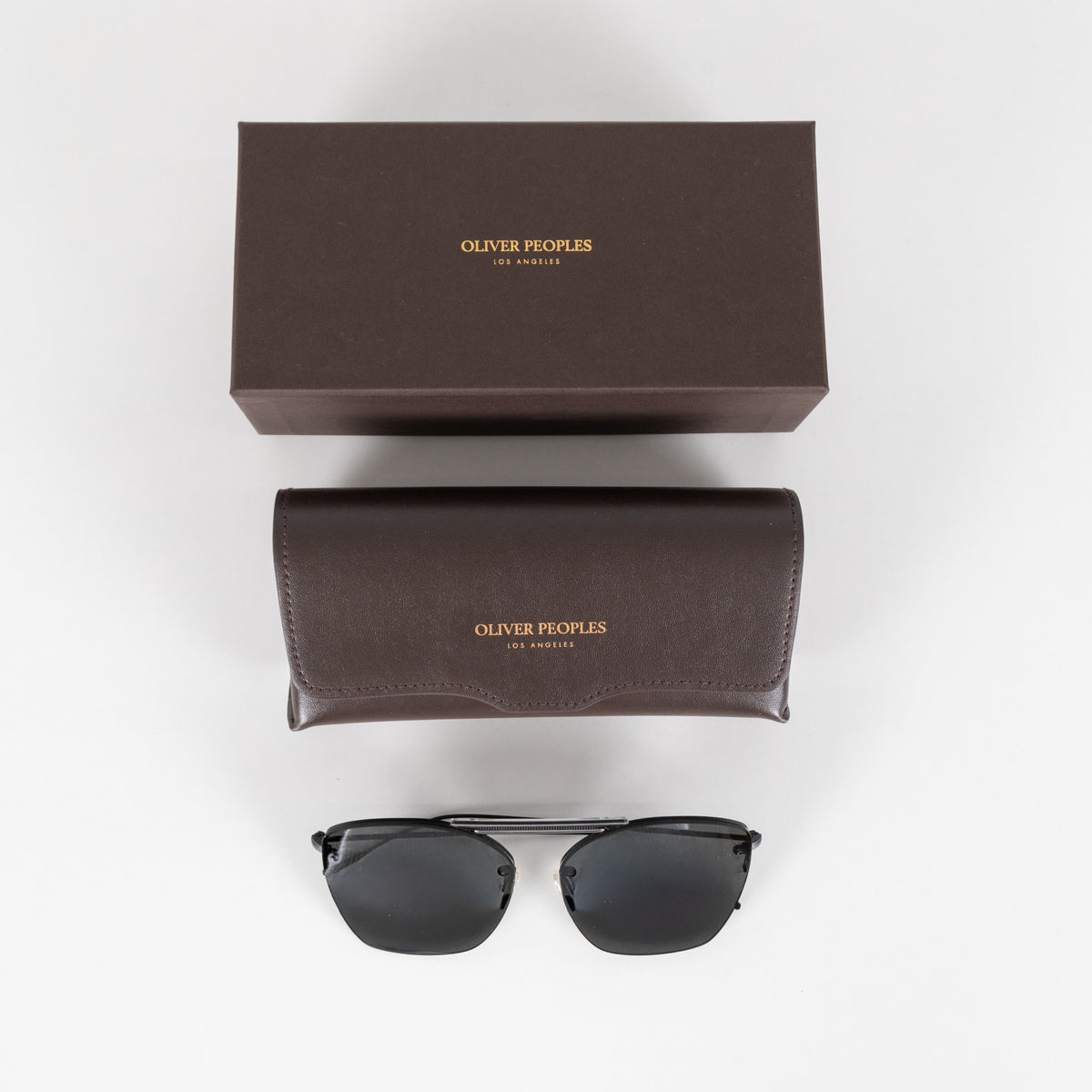 Oliver Peoples Black Ziane Sunglasses