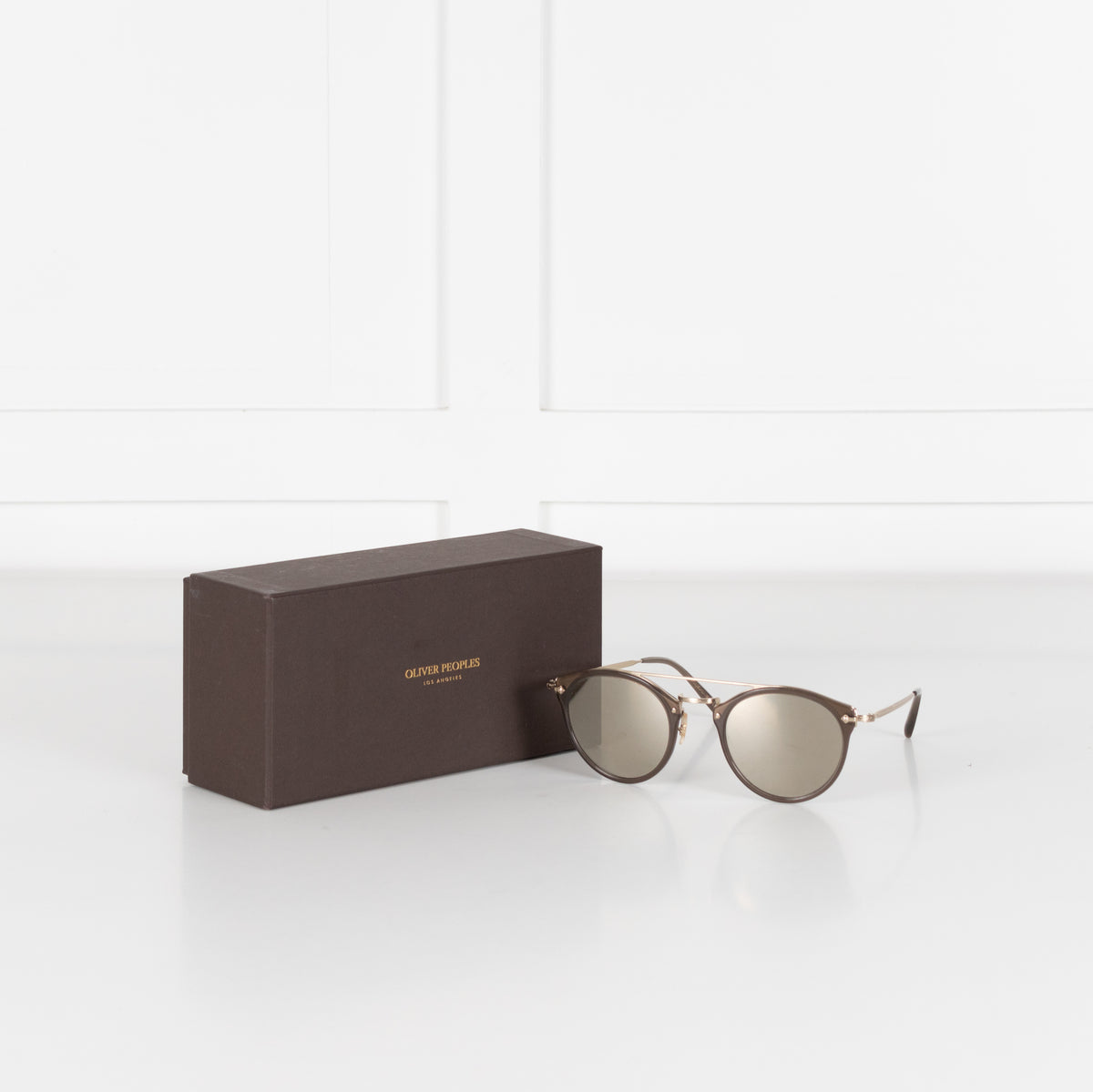 Oliver Peoples Grey Remick Sunglasses