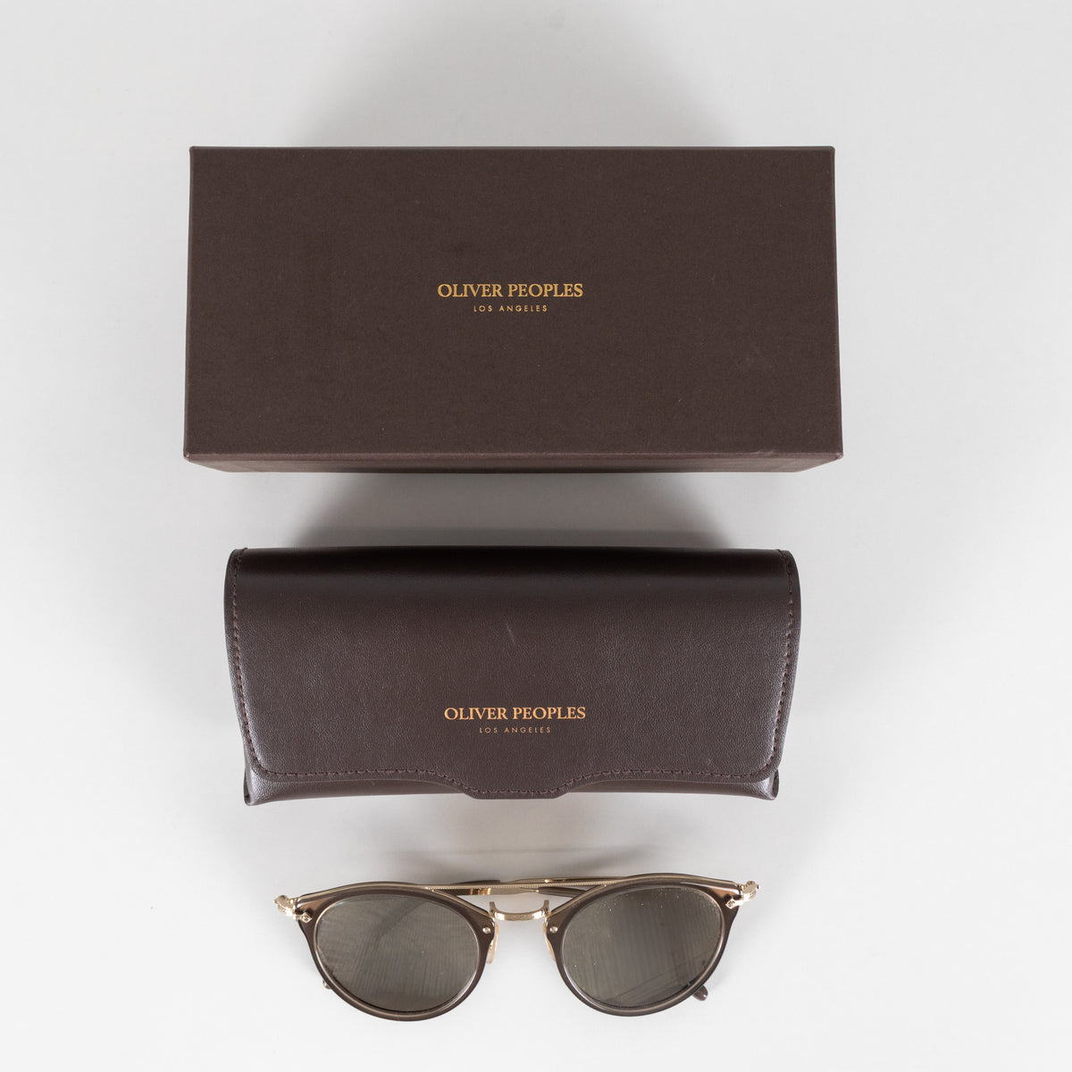Oliver Peoples Grey Remick Sunglasses
