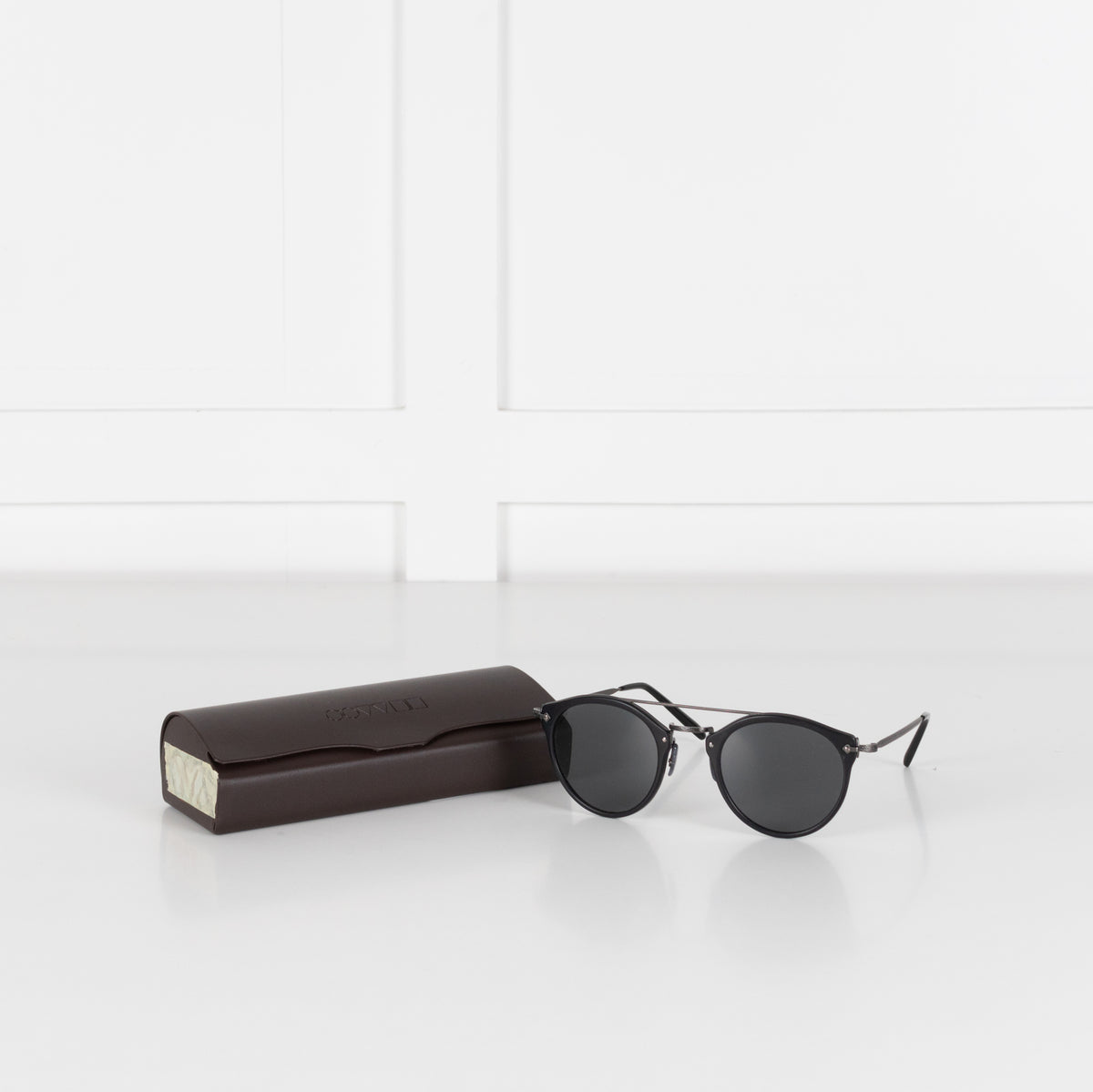 Oliver Peoples Black Remick Sunglasses