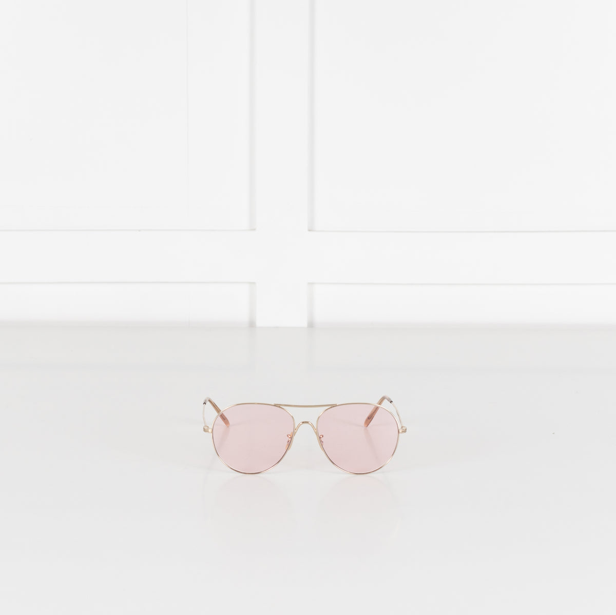 Oliver Peoples Rockmore Pink Lens Aviator