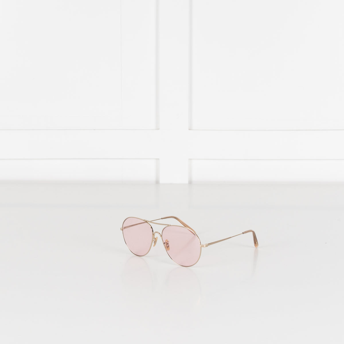 Oliver Peoples Rockmore Pink Lens Aviator