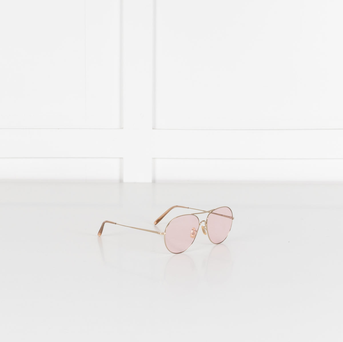 Oliver Peoples Rockmore Pink Lens Aviator