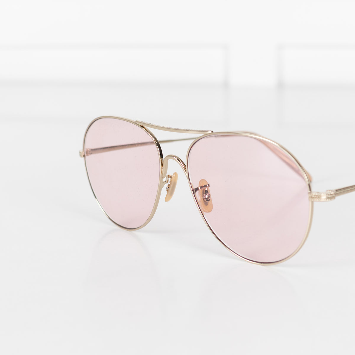 Oliver Peoples Rockmore Pink Lens Aviator