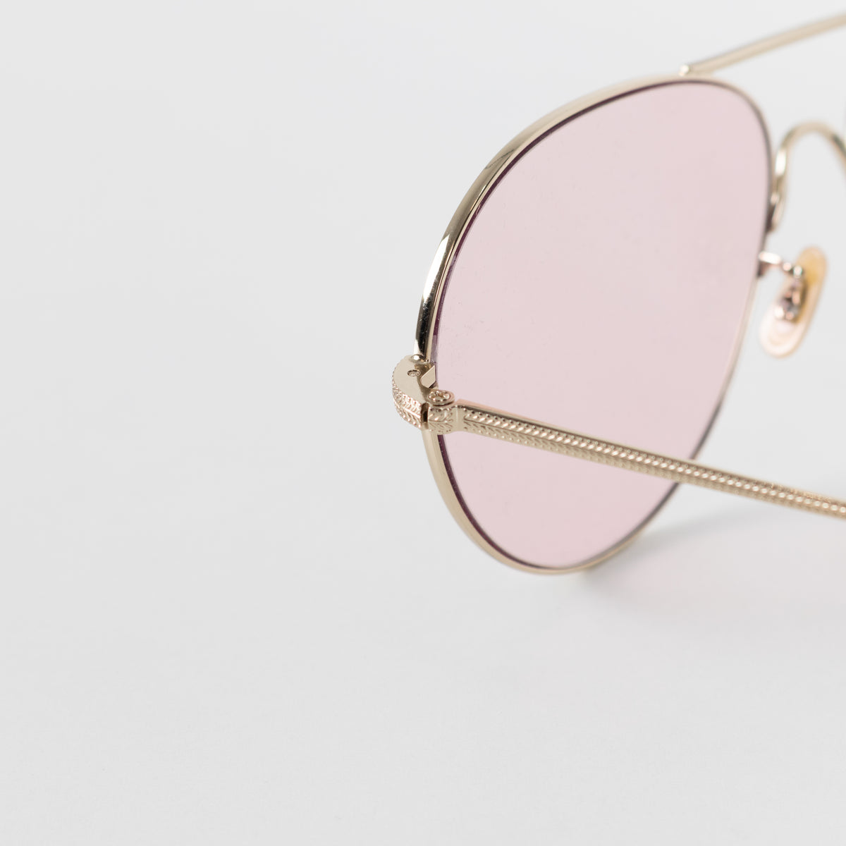 Oliver Peoples Rockmore Pink Lens Aviator