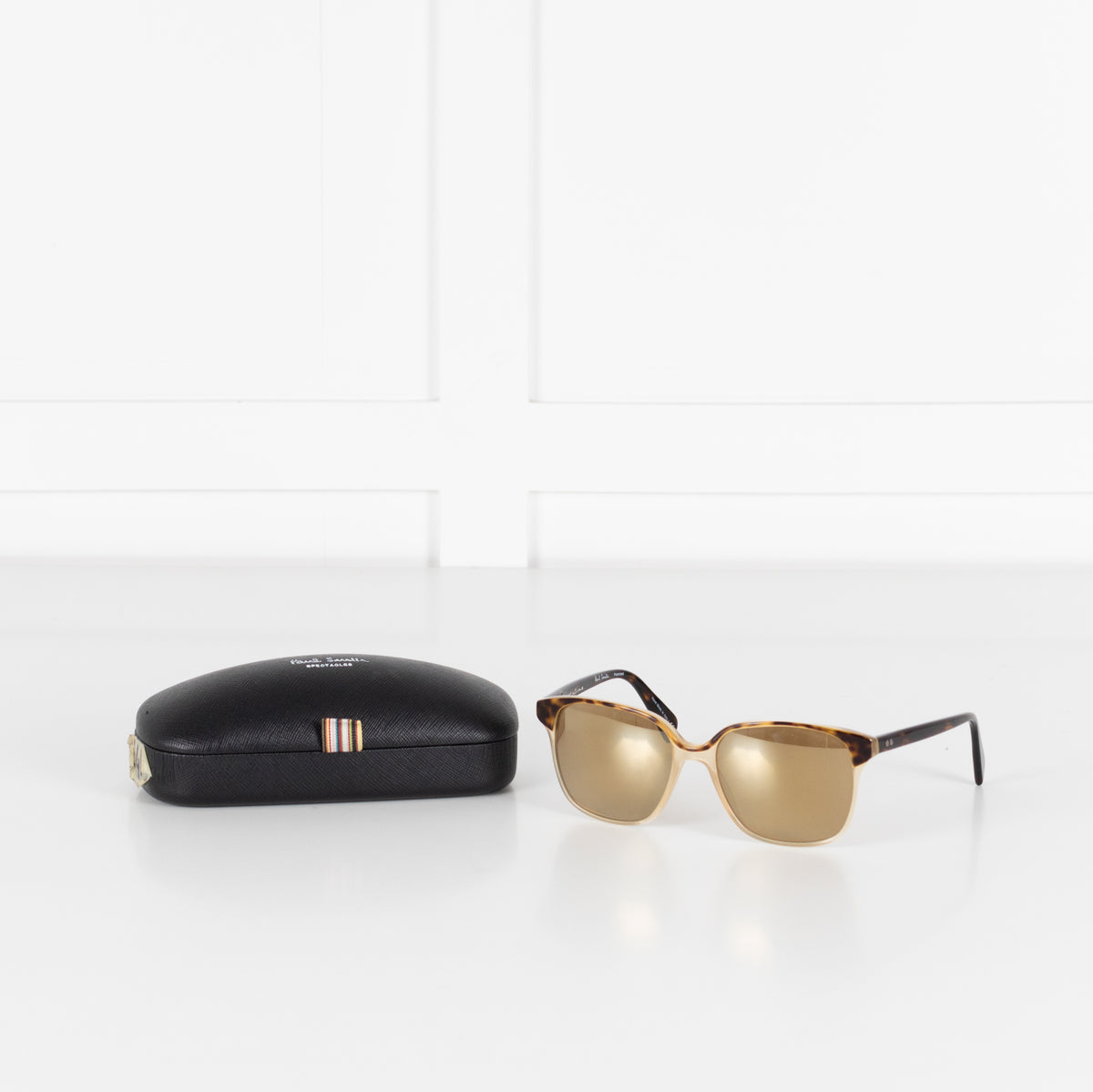 Paul Smith Hindley Yellow Lens Tortoiseshell Rim Sunglasses