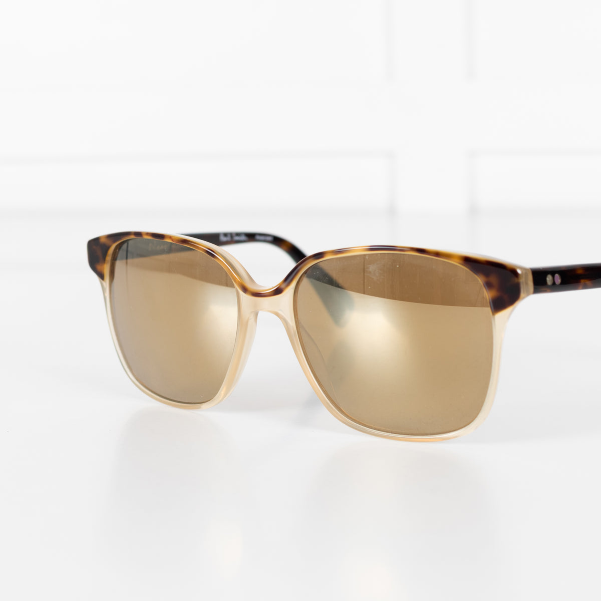 Paul Smith Hindley Yellow Lens Tortoiseshell Rim Sunglasses