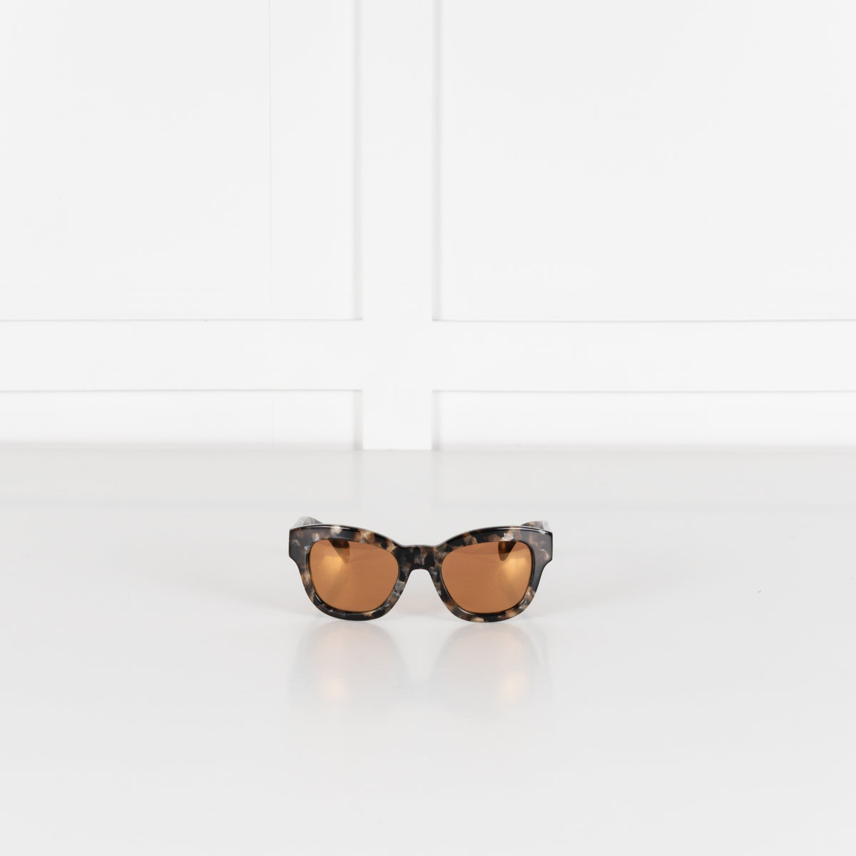 Paul Smith Dennett Brown Tortoiseshell Orange Lens Sunglasses