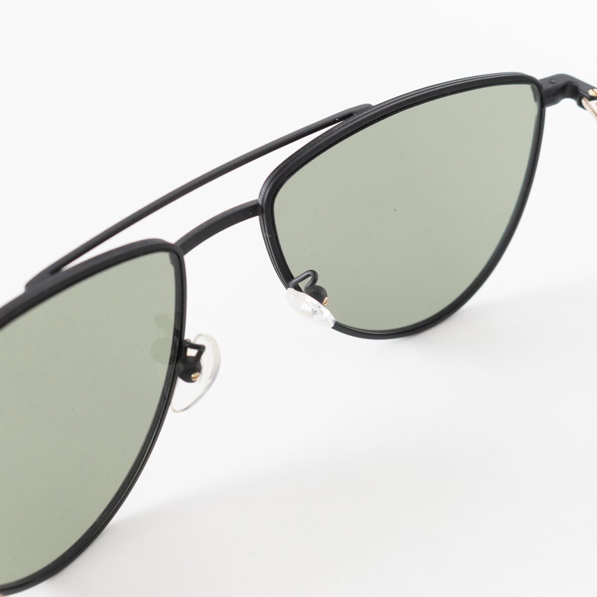 Paul Smith Garner Black Lens Gold Arm Sunglasses