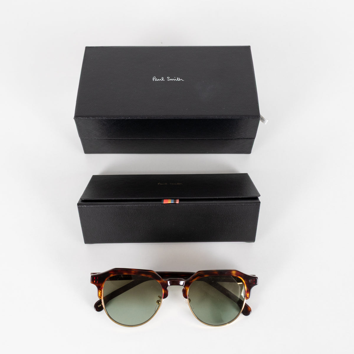 Paul Smith Barber Brown Tort/Metal Sunglasses