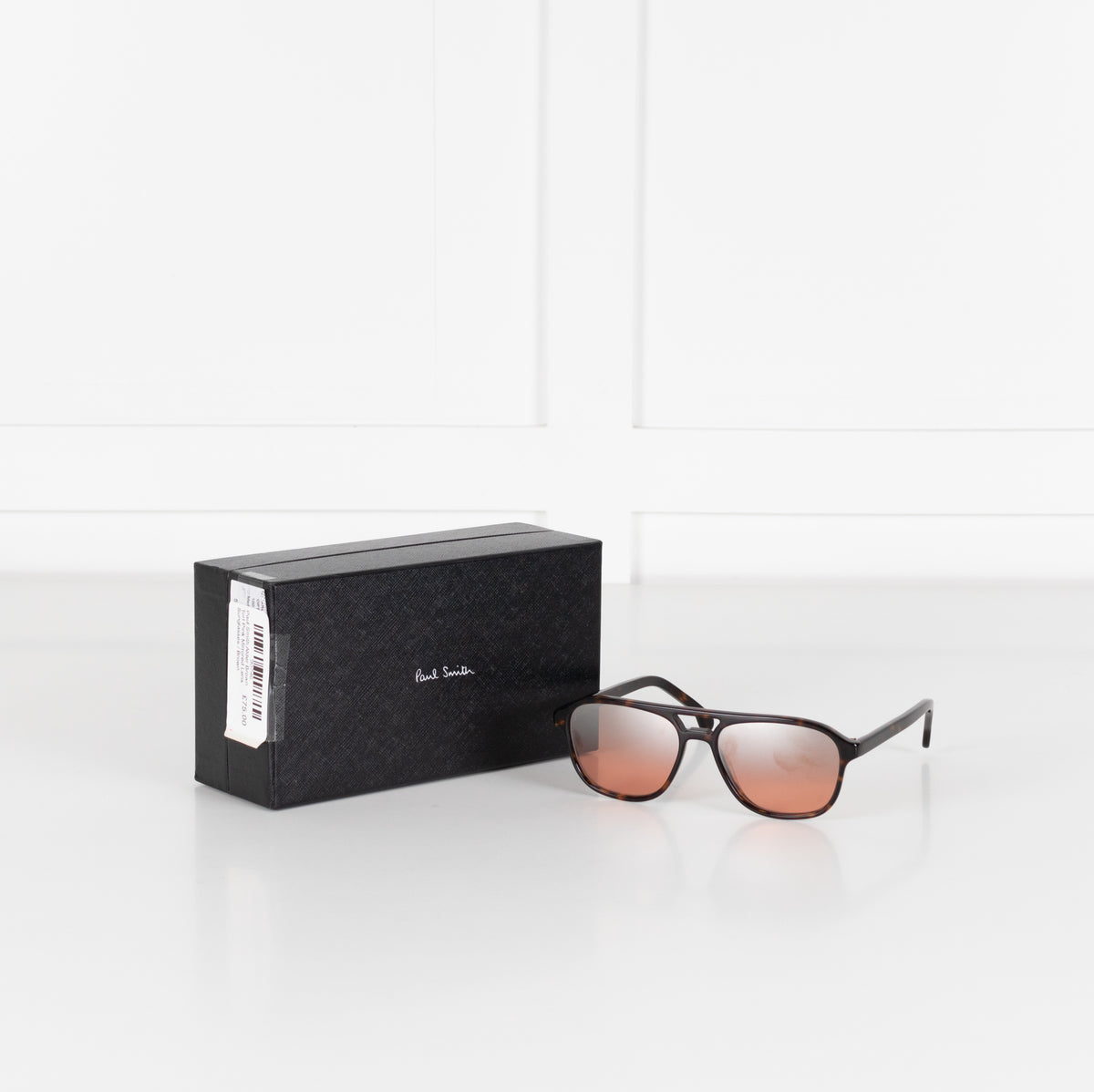 Paul Smith Alder Brown Tort Pink Mirrored Lens Sunglasses