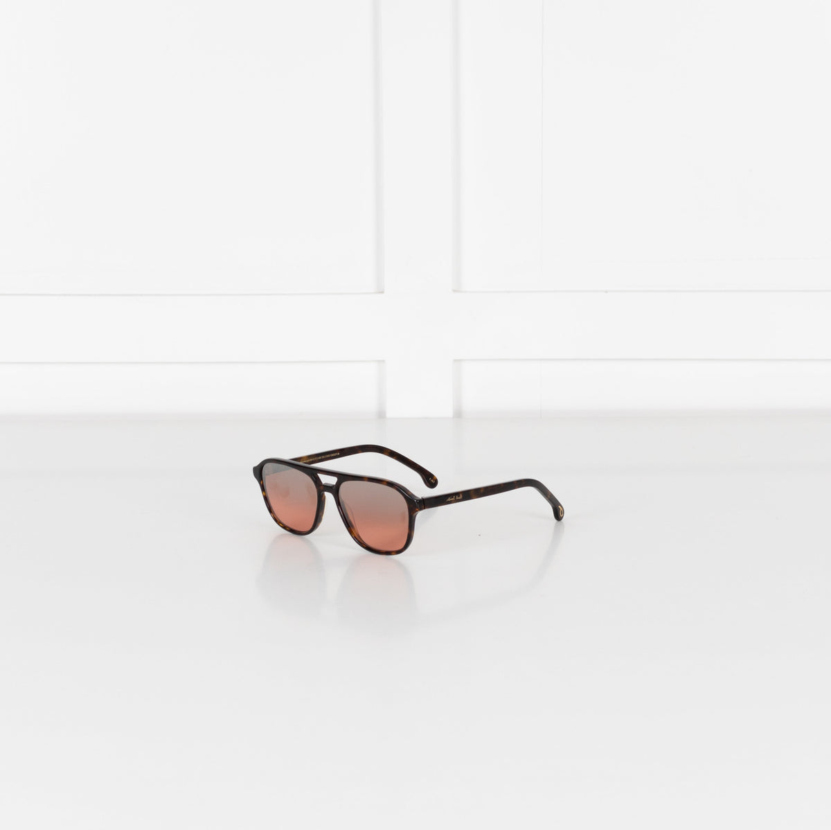 Paul Smith Alder Brown Tort Pink Mirrored Lens Sunglasses