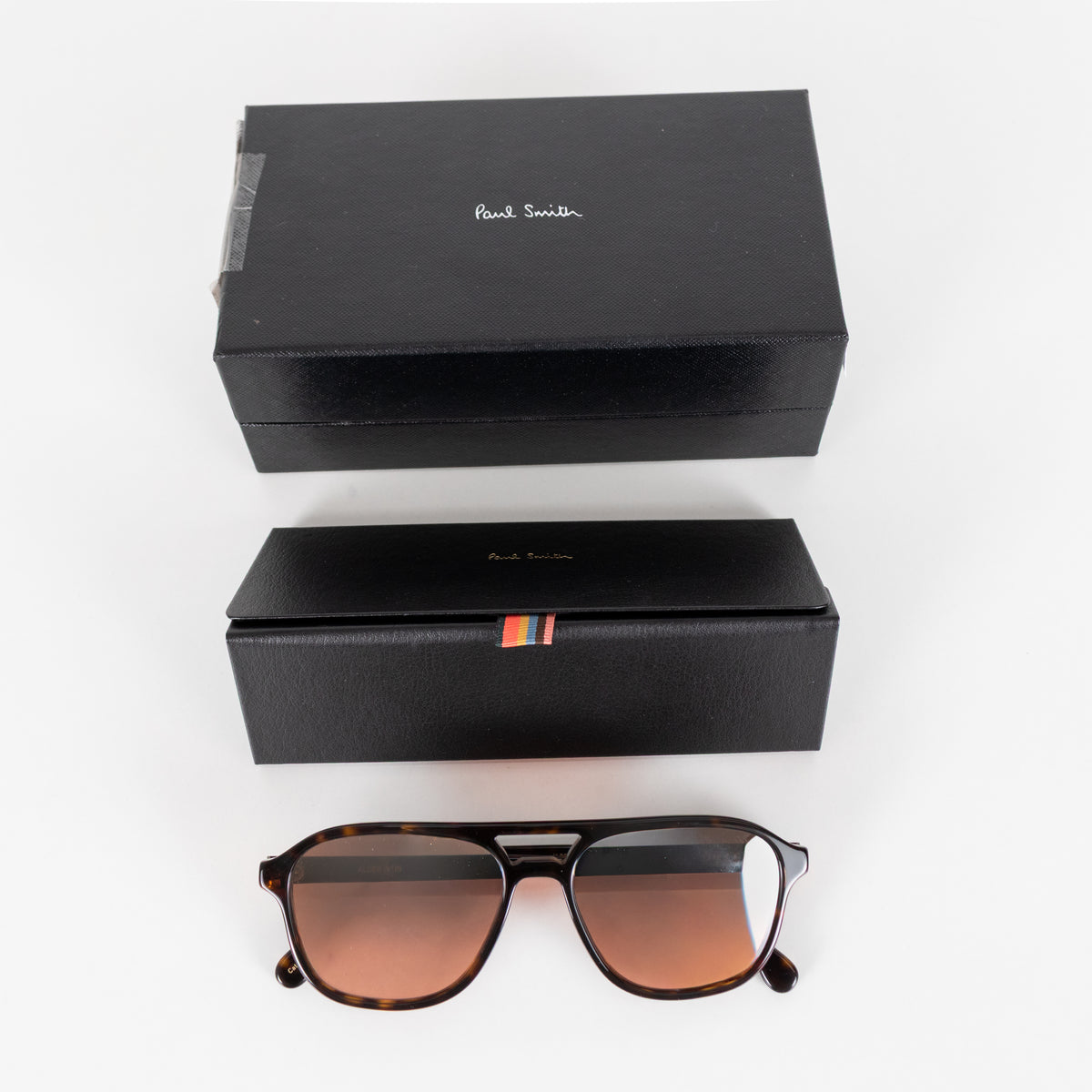 Paul Smith Alder Brown Tort Pink Mirrored Lens Sunglasses