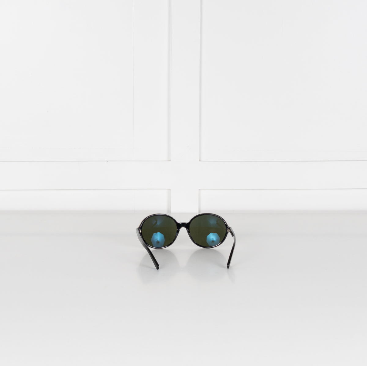 Paul Smith Elodie Beige Black Mirrored Sunglasses