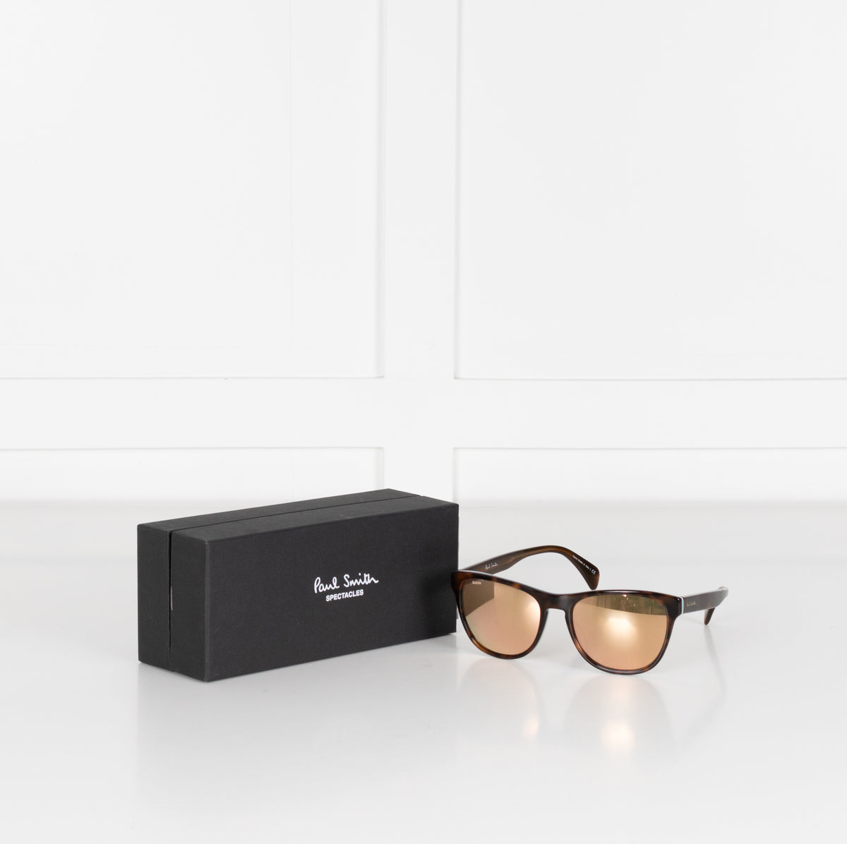 Paul Smith Hoban Brown Mirrored Sunglasses