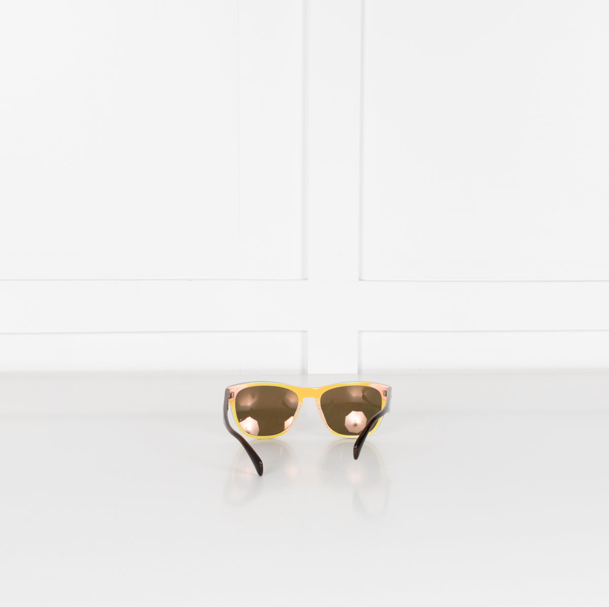 Paul Smith Hoban Brown Mirrored Sunglasses