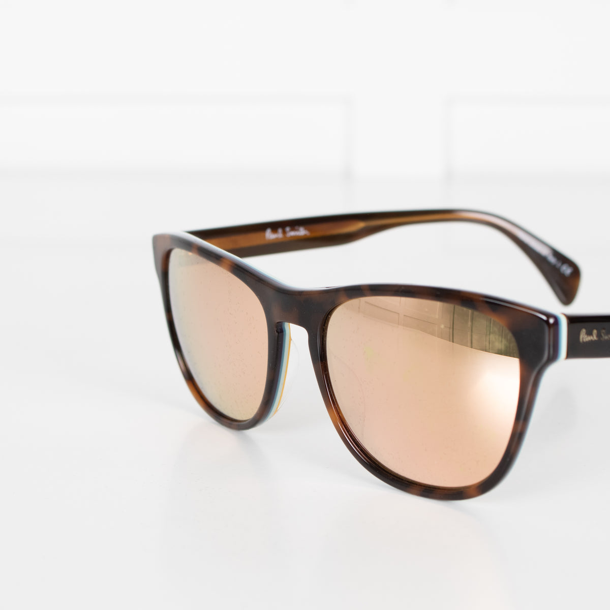 Paul Smith Hoban Brown Mirrored Sunglasses