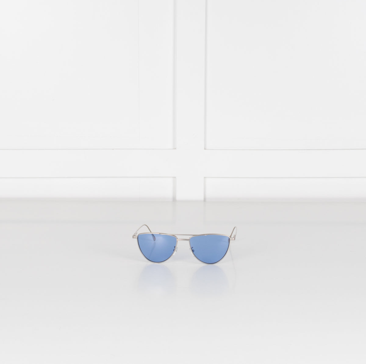 Paul Smith Garner Blue Lens Silver Arm Sunglasses