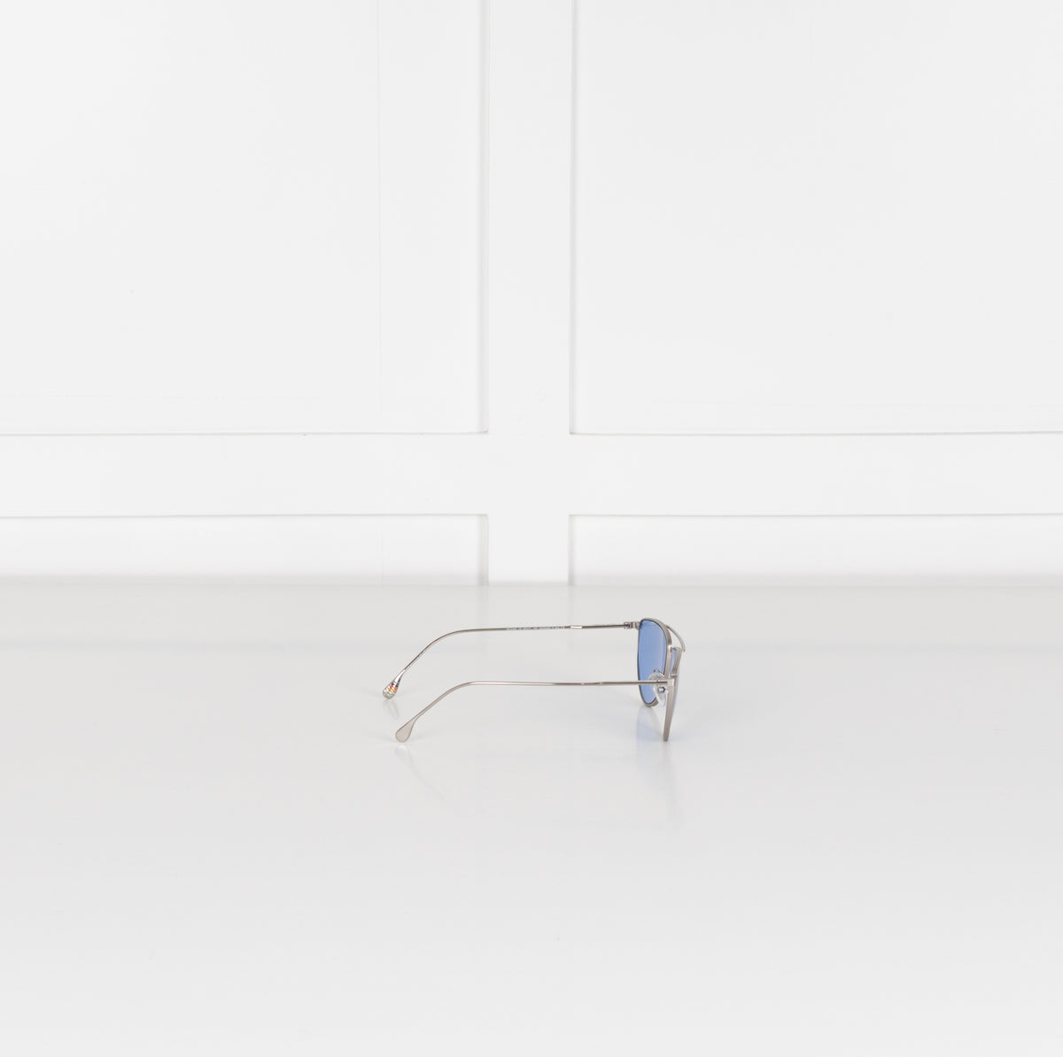 Paul Smith Garner Blue Lens Silver Arm Sunglasses