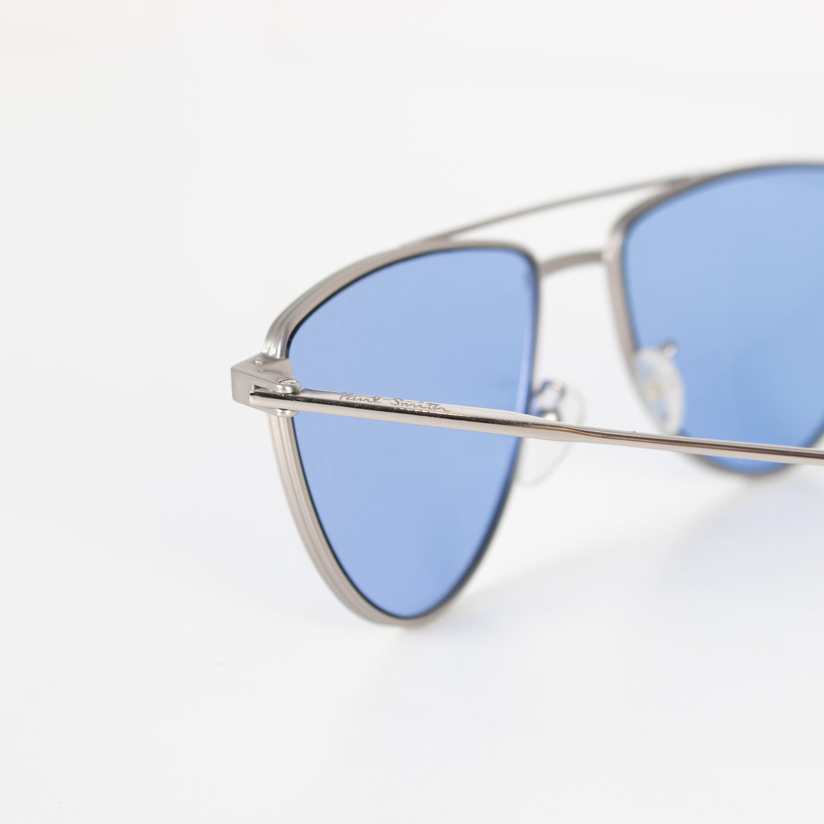 Paul Smith Garner Blue Lens Silver Arm Sunglasses