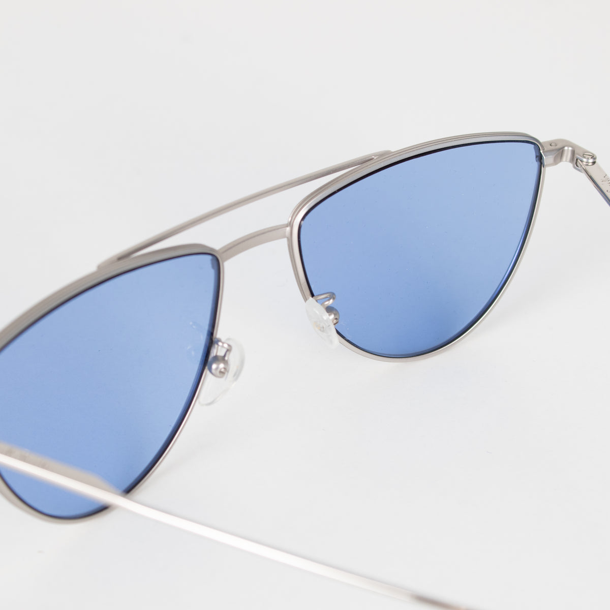 Paul Smith Garner Blue Lens Silver Arm Sunglasses