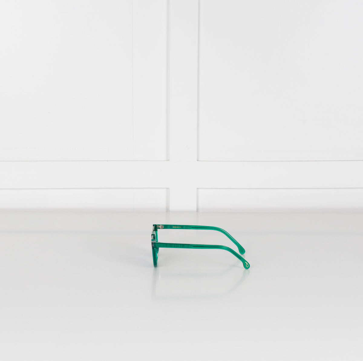 Paul Smith Brixham Green Blue Mirrored Cut off Sunglasses