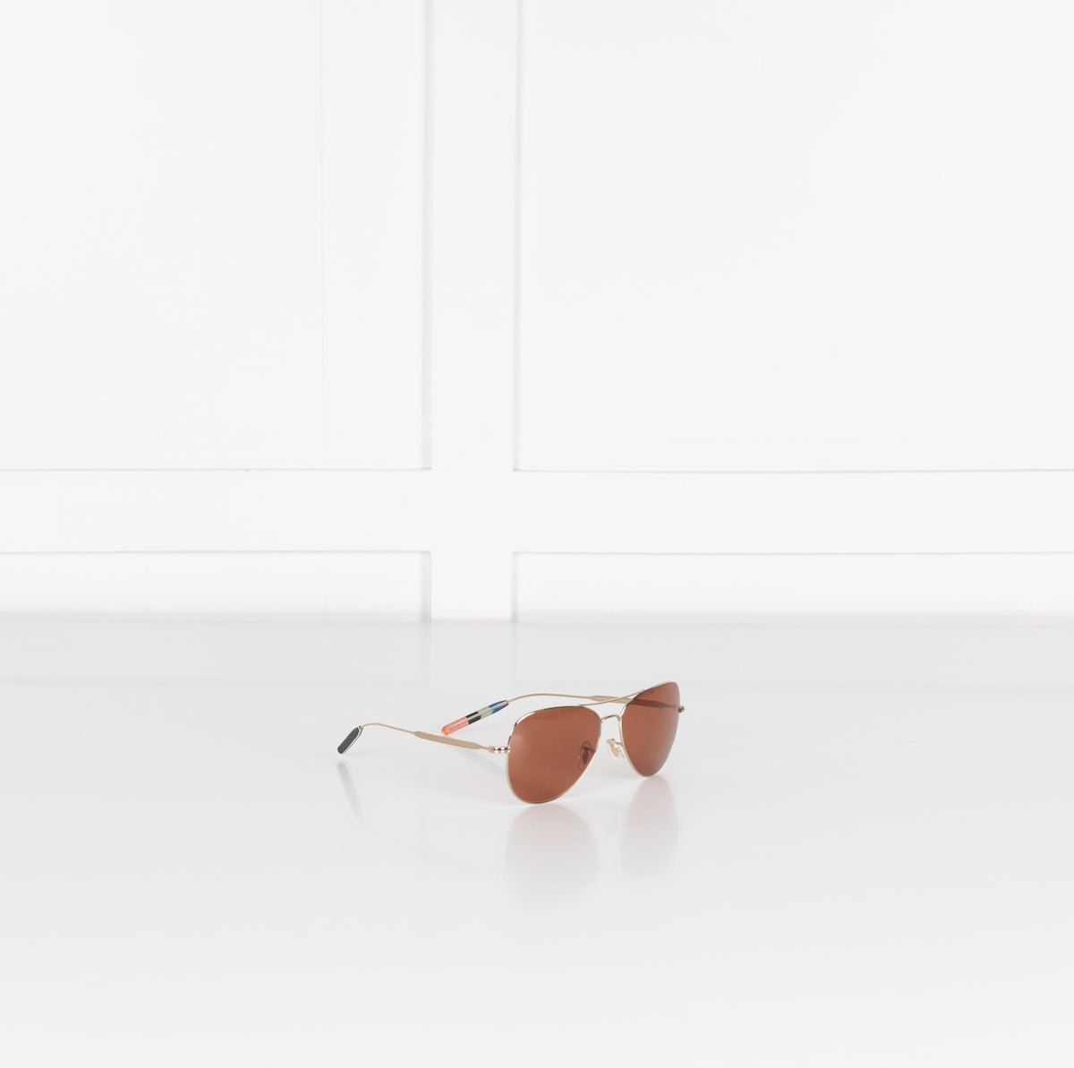 Paul Smith Davison Brown Orange Sunglasses
